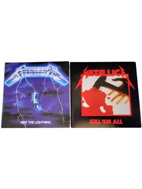 Metallica CD Lot Ride The Lightning & Kill 'Em All Remastered Digipak